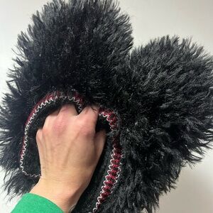 Fuzzy slipper shoes no tags but brand new